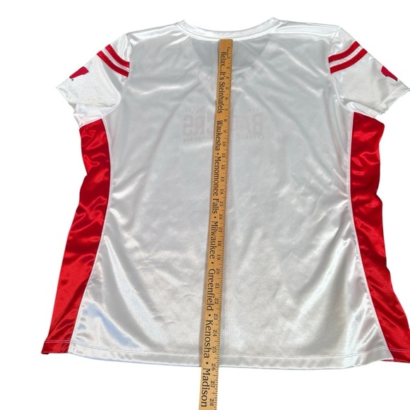 Knights Apparel Wisconsin Badgers Womens Size 2XL Jersey Shirt w/ Rhinestones - Picture 10 of 13
